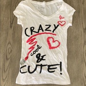 Miley Cyrus & Max Azria Graphic T-Shirt